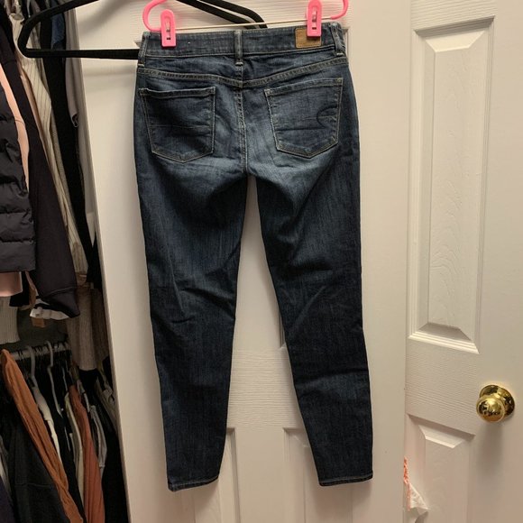 American Eagle Jegging Size 2 Regular Crop Jeans - Picture 2 of 14